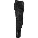 Projob 5570 Stretchbroek Met Kniezakken en Spijkerzakken 645570 - Zwart