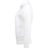 Pro Wear ID 0624 Ladies Cardigan Sweatshirt White
