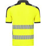 HAVEP 10080 Polo - High Visibility+ - Fluo Geel/Charcoal - Katoen