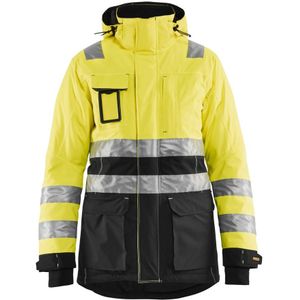 Blåkläder 4472-1987 Dames High Vis winter parka Geel/Zwart