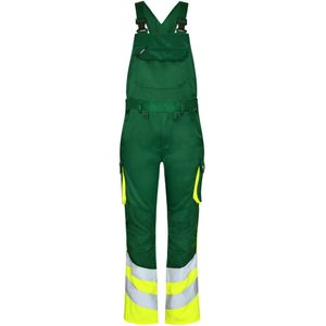 Engel Safety Light Amerikaanse overall 3547-319 - Green / Hi-vis Yellow - 42