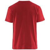 Blåkläder 3379-1042 T-shirt Bi-Colour Rood/Zwart