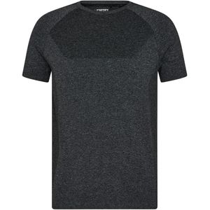 F. Engel - 9056-600 - T-shirt - Zwart Melange - Naadloos Ontwerp