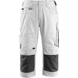 Mascot 14149-442 Driekwart broek met kniezakken Wit/Donkerantraciet