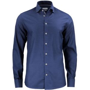 J.Harvest & Frost Purple Bow 49 Regular Navy/White Dot maat S