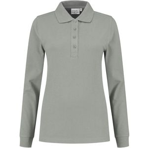 Santino Lexington Ladies Poloshirt Silver Grey maat XS