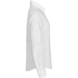 Clique Stretch Shirt L/S Women 027961 - Wit - 34/XS