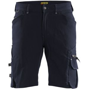 Blåkläder 1987-1644 Korte broek Stretch Zonder Spijkerzakken Marineblauw/Zwart