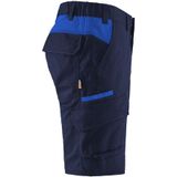 Blaklader Industrie short met stretch 1446-1832 - Marineblauw/Korenblauw