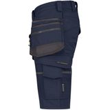 Dassy Aurax Holsterzakkenshort met stretch Nachtblauw/Antracietgrijs maat 42