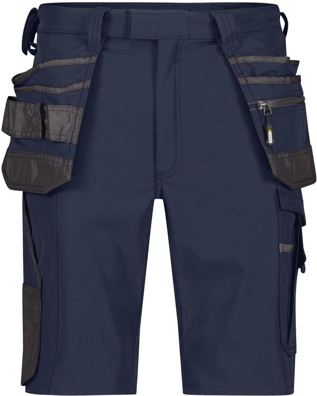 Dassy Aurax Holsterzakkenshort met stretch Nachtblauw/Antracietgrijs maat 42