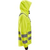 Snickers 8039 AllroundWork, High-Vis Hoodie met rits Klasse - High Vis Geel