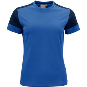 Printer T-Shirt Prime Lady Dames Kobalt/Marine