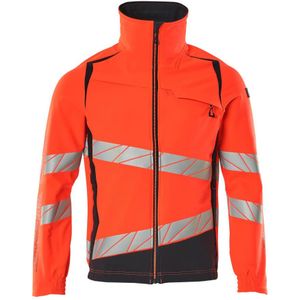 Mascot 19009-511 Jas Hi-Vis Rood/Donkermarine