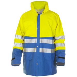 Hydrowear Vernon Parka Kobalt/Fluor Geel maat XXL