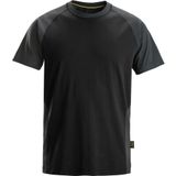 Snickers 2550 Tweekleurig T-shirt Zwart/Staalgrijs