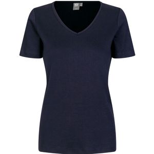 Pro Wear by Id 0506 Interlock T-shirt V-neck women Navy