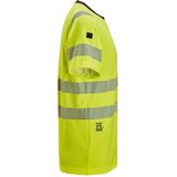 Snickers 2539 High-Vis Klasse 2 T-shirt - Geel High Visbility