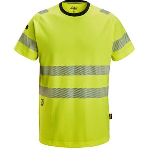 Snickers 2539 High-Vis Klasse 2 T-shirt - Geel High Visbility