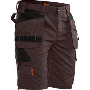 Jobman 2722 Korte werkbroek Shorts Hp Bruin/Zwart