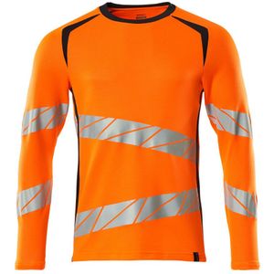 Mascot - 19081-771 - T-shirt Lange Mouwen - Hi-Vis Oranje/Donkermarine