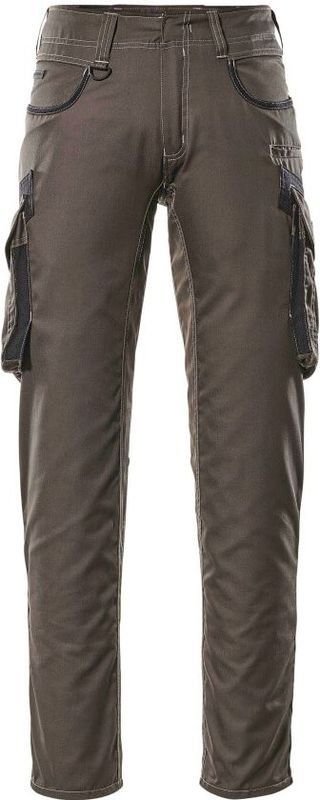 Mascot 16279-230 Broek met dijbeenzakken Donkerantraciet/Zwart maat 90C58