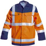 Hydrowear Madrid Werkjas Marineblauw/Oranje