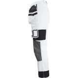 Jobman - 2171 - Werkbroek - Wit/Zwart - Core