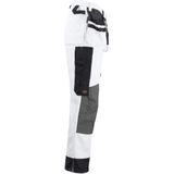Jobman - 2171 - Werkbroek - Wit/Zwart - Core