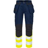 Projob 6560 - Signalisatie Stretchbroek - Met Kniezakken En Spijkerzakken - EN ISO 20471 Klasse 1