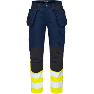 Projob 6560 - Signalisatie Stretchbroek - Met Kniezakken En Spijkerzakken - EN ISO 20471 Klasse 1
