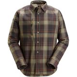 Snickers 8522 Isolerend shirt Khakigroen/Zwart maat XS