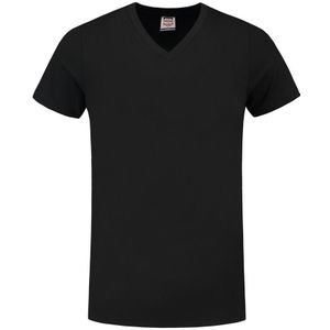 Tricorp 101005 T-Shirt V Hals Slim Fit Zwart