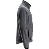 Snickers 8022 AllroundWork POLARTEC® Fleece Jack Staalgrijs/Zwart