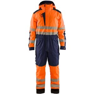 Blåkläder 6725-1977 Winteroverall High Vis High Vis Oranje/Marineblauw maat XL