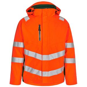 F. Engel 1946 Safety Winter Jacket Orange/Green maat XXL