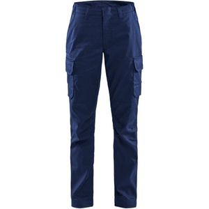 Blåkläder 7144-1832 Dames industrie werkbroek stretch Marineblauw/Korenblauw