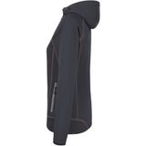 Jobman 5177 Women' Hoodie 65517753 - Donkergrijs/Oranje