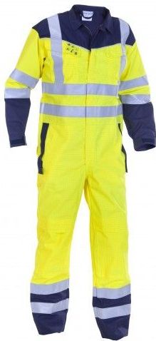 Hydrowear Marseille Overall Geel/Marineblauw maat 64