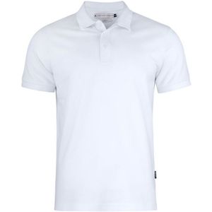 Harvest Sunset Modern Poloshirt Heren Wit