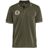 Blåkläder 9402-1050 Poloshirt Grit & Grind Donker Herfstgroen maat 4XL
