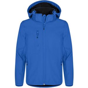 Clique Classic Softshell Jacket Junior Kinderen Kobalt maat 110-120