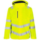 F. Engel 1146 Safety Shell Jacket Yellow/Blue Ink