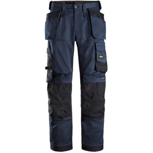 Snickers 6251 AllroundWork Stretch Loose fit Werkbroek+ met Holsterzakken Marineblauw/Zwart maat 088