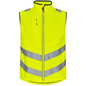 F. Engel 5156 Safety Softshell Vest Yellow