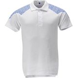 Mascot 20083-933 Poloshirt Wit/Helder Blauw maat XL