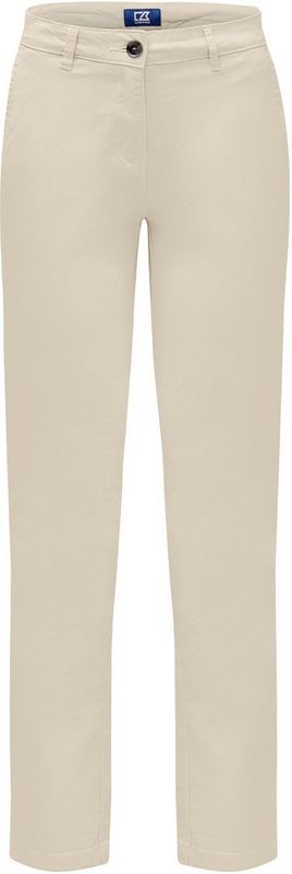 Cutter & Buck Edgemont Chinos Dames Beige maat S