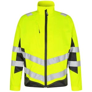 F. Engel 1545 Safety Light Work Jacket Repreve Yellow/Black
