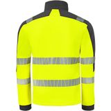 HAVEP 10081 Sweatvest High Visibility+ Fluo Geel/Charcoal maat L