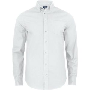 Cutter & Buck - Hansville Shirt - Heren Overhemd - Voorgewassen Stof - Met Borstzak